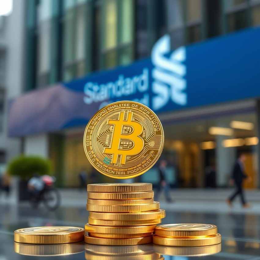 Standard Chartered Bank Forecast: Bitcoin price will reach $500,000
